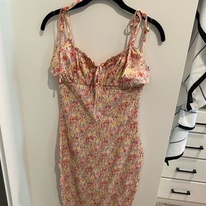 Fitted Petal and Pup midi dress